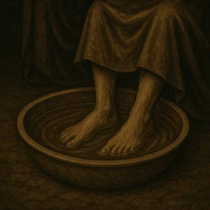 Castor oil foot soak setup—depicting WELLBEING DESIGN’s natural method for autonomic and fascia recalibration