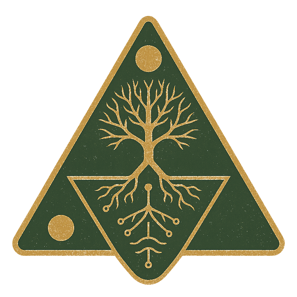 DUAT symbolic tree emblem